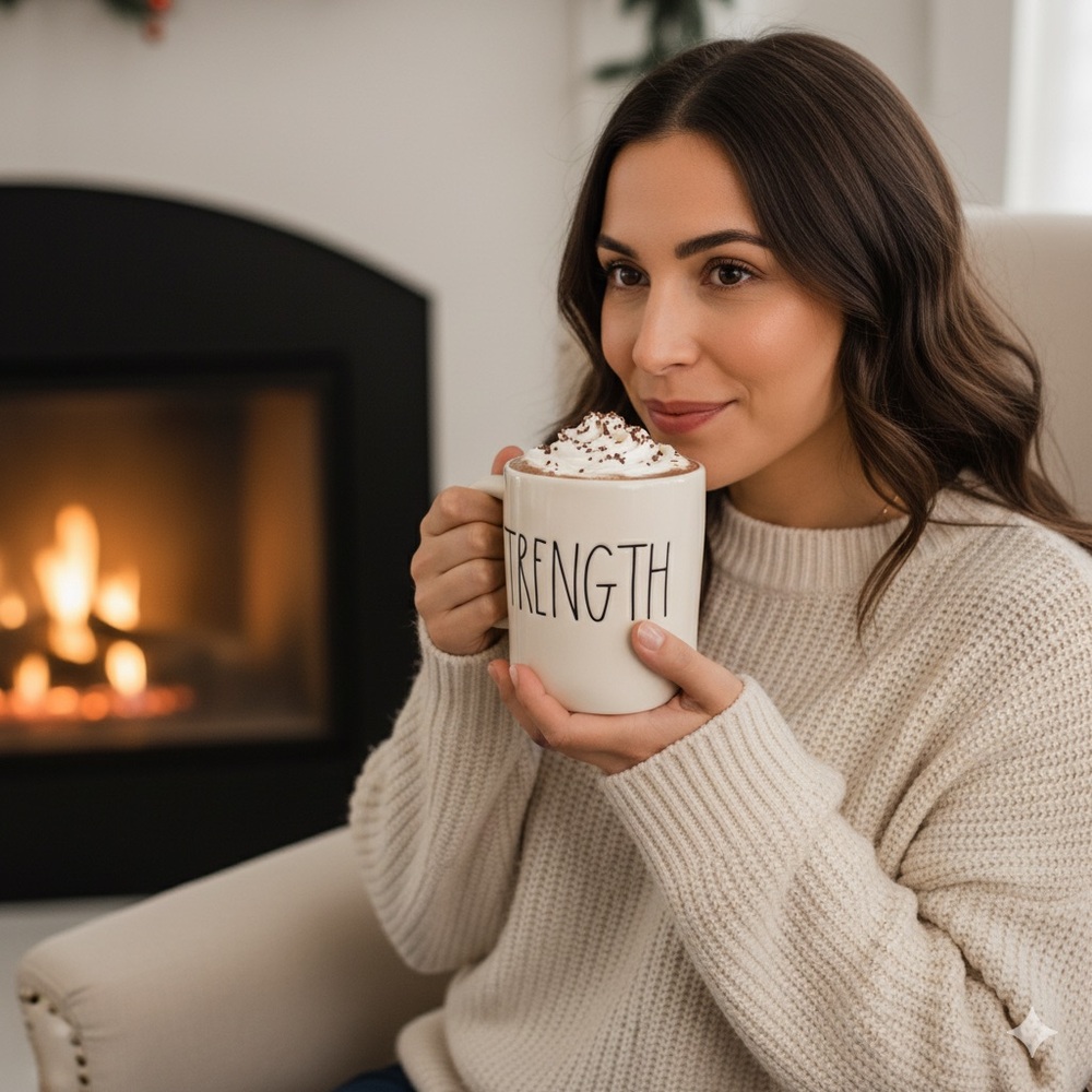 Coffee/Cocoa Mug “Strength“